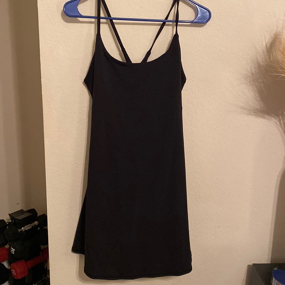 Black Halara In My Feels Everyday Wannabe Dress (size L)